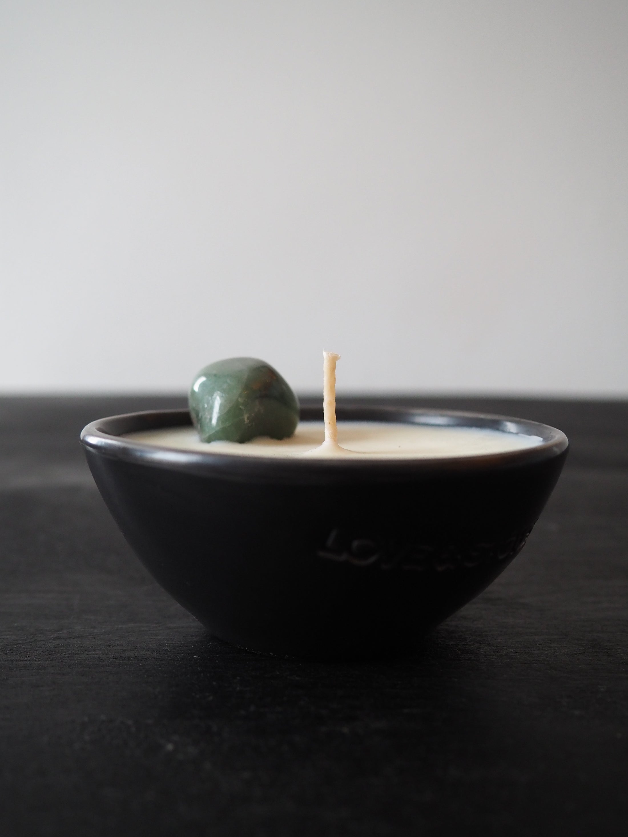 MANIFEST  - AVENTURINE CRYSTAL INFUSED SCENTED MINI CANDLE