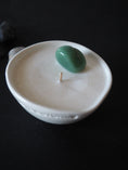 Load image into Gallery viewer, MANIFEST  - AVENTURINE CRYSTAL INFUSED SCENTED MINI CANDLE
