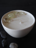 Load image into Gallery viewer, ABUNDANCE  - CITRINE CRYSTAL INFUSED SCENTED MEDIUM CANDLE
