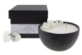 Load image into Gallery viewer, POWER  - CRYSTAL QUARTZ CRYSTAL INFUSED SCENTED PETIT CANDLE
