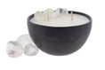 Load image into Gallery viewer, POWER  - CRYSTAL QUARTZ CRYSTAL INFUSED SCENTED PETIT CANDLE
