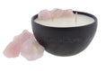 Load image into Gallery viewer, RAW DREAM - RAW ROSE QUARTZ CRYSTAL INFUSED SCENTED PETIT CANDLE
