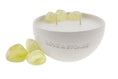 Load image into Gallery viewer, ABUNDANCE - CITRINE CRYSTAL INFUSED SCENTED PETIT CANDLE
