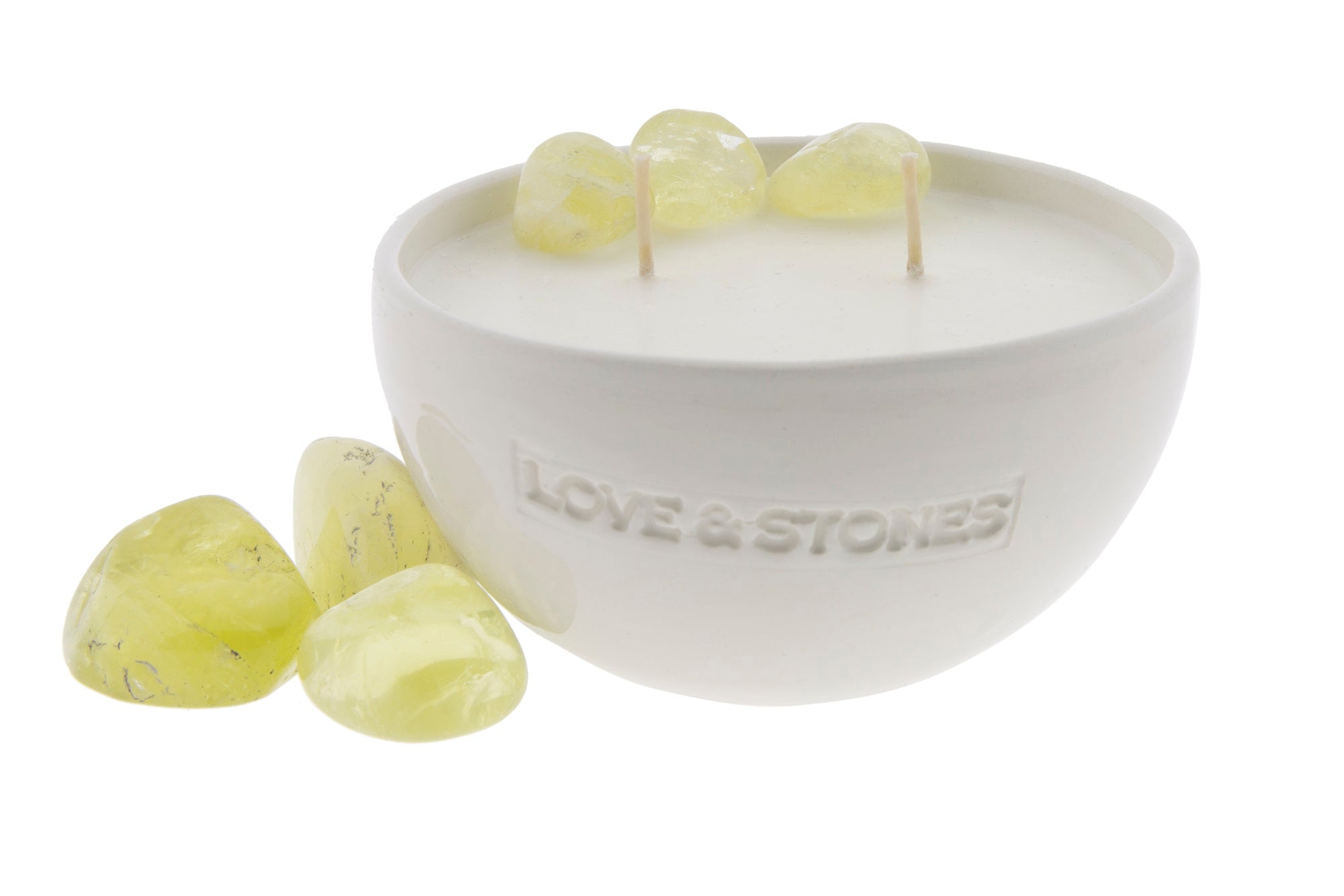 ABUNDANCE - CITRINE CRYSTAL INFUSED SCENTED PETIT CANDLE