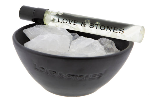 RAW ENERGY -  RAW CRYSTAL QUARTZ STONE DIFFUSER