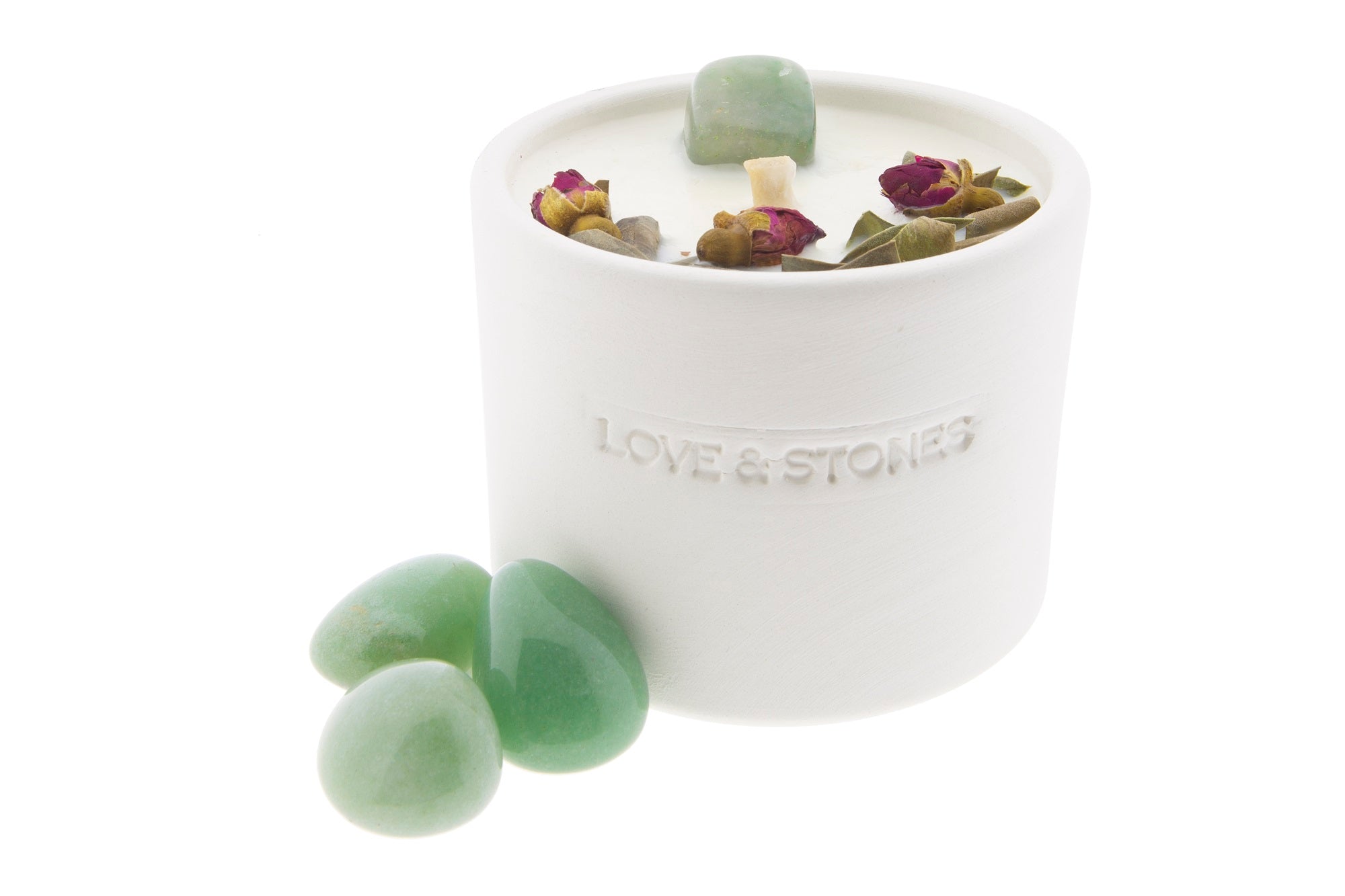 SOUL DANCE - AVENTURINE CRYSTAL INFUSED SCENTED OUTDOOR TINY CANDLE