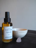 Load image into Gallery viewer, LOVE  - ROSE QUARTZ CRYSTAL INFUSED ALMOND POWDER BODY EXFOLIATER SET
